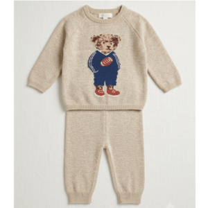 Baby Boys Knitted 2 Piece Outfit