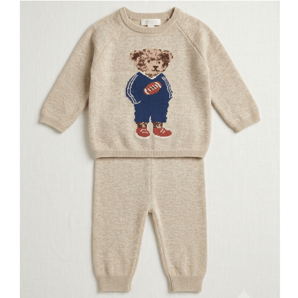 Baby Boys Knitted 2 Piece Outfit Baby Boys Knitted 2 Piece Outfit