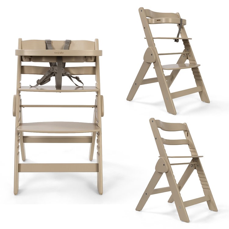 Red Kite Feed Me Yummi Folding Highchair - Putty Red Kite Feed Me Yummi Folding Highchair - Putty