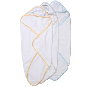 Baby Unisex Little Dreamer 6 Piece Hooded Towels & Washcloths Bath Time Set