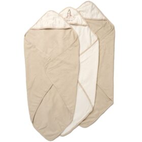Baby Unisex Giraffe 6 Piece Hooded Towels & Washcloths Bath Time Set