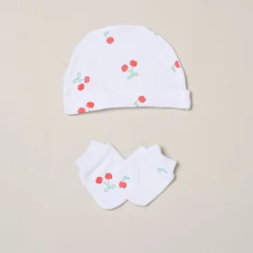 Rock-A-Bye Baby Cherries 5 Piece Layette Set