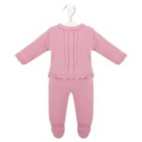 Dandelion Girls Knitted 2pc Legging Set- Dusty Pink