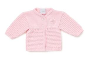 Baby Girls Knitted Matinee Cardigan