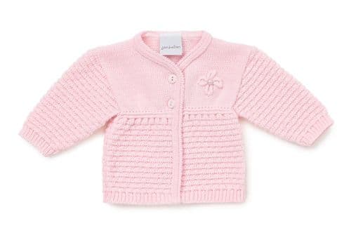 Baby Girls Knitted Matinee Cardigan Baby Girls Knitted Matinee Cardigan