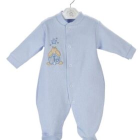Dandelion Rabbit Ribbed Premature Baby Sleepsuit- Pink (Copy)