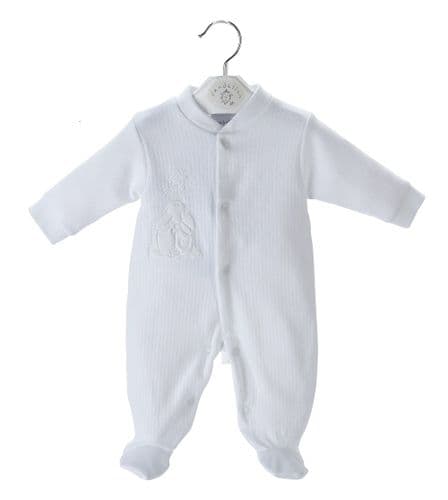 Dandelion Rabbit Ribbed Premature Baby Sleepsuit Dandelion Rabbit Ribbed Premature Baby Sleepsuit