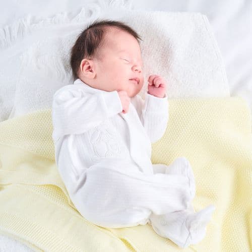 Dandelion Rabbit Ribbed Premature Baby Sleepsuit Dandelion Rabbit Ribbed Premature Baby Sleepsuit